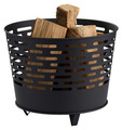 Vedkorg Ø39 x 31 cm Svart Dangrill